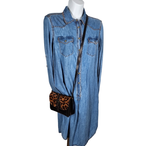 PATRICIA NASH ANIMAL PRINT CROSSBODY BAG "WITH FLAWS" - Picture 5 of 15